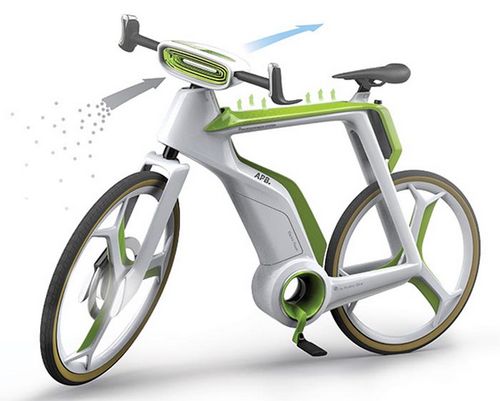 Air purifier bike – уникальный велосипед для очистки воздуха