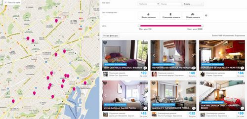 Airbnb и rentalia — аренда жилья от владельцев