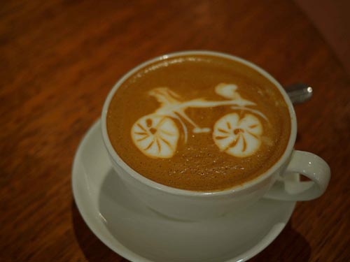 Действие кофеина на велосипедиста