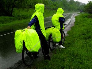 Дождевики для велосипедистов