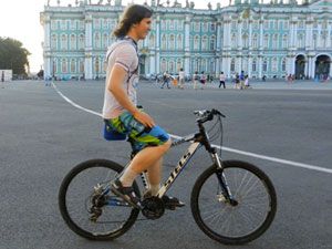 Как ездить без рук на велосипеде