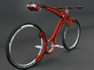 Как устроены велосипеды без спиц