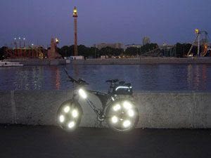 Разновидности светоотражателей для велосипеда